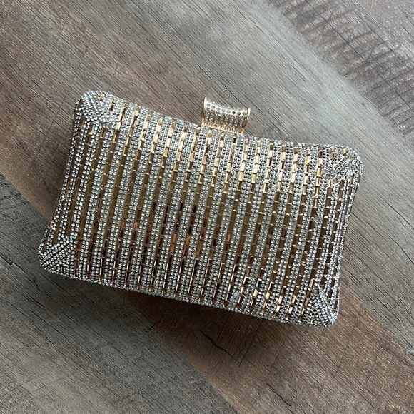 Prezzi Handbags - Gold & Silver Event Clutch